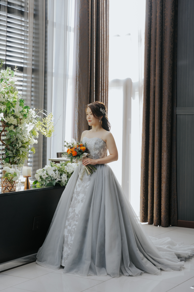 ドレスの全身ショットもお任せください