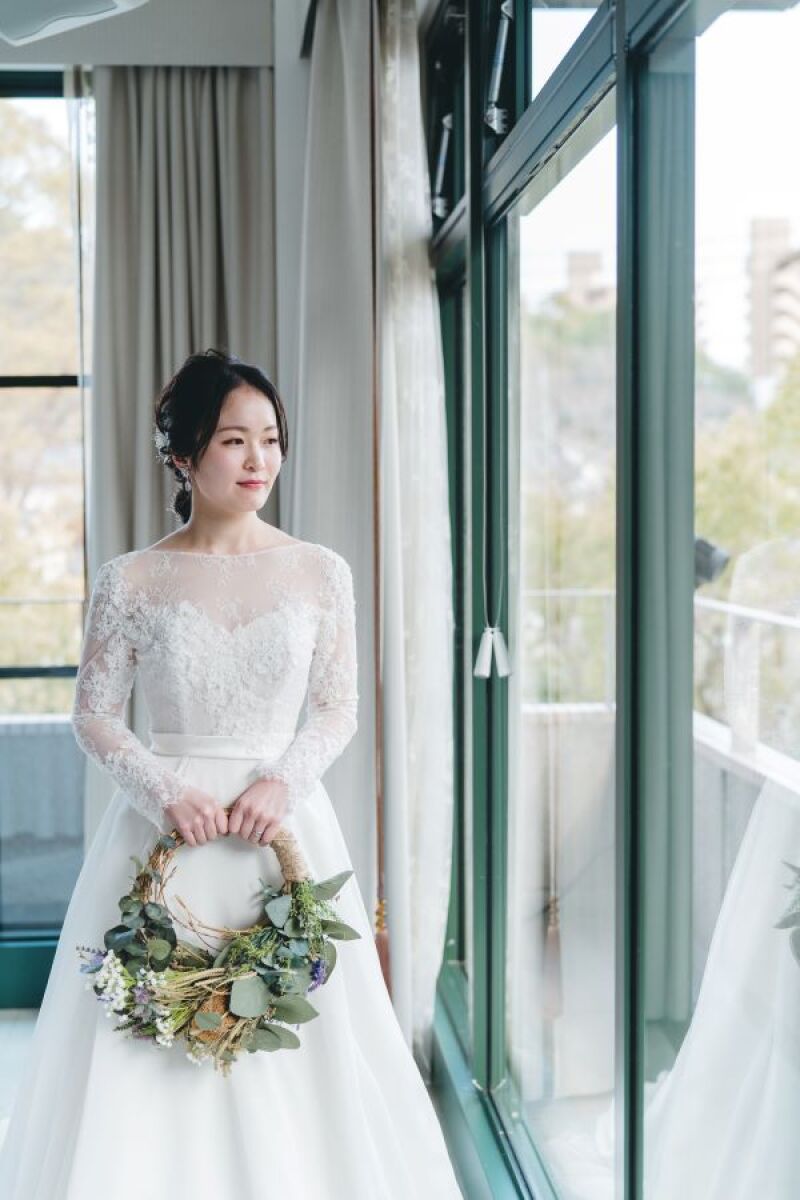 素敵なブーケと一緒に