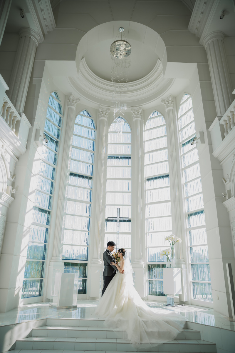 天井の高さを生かした引きの一枚