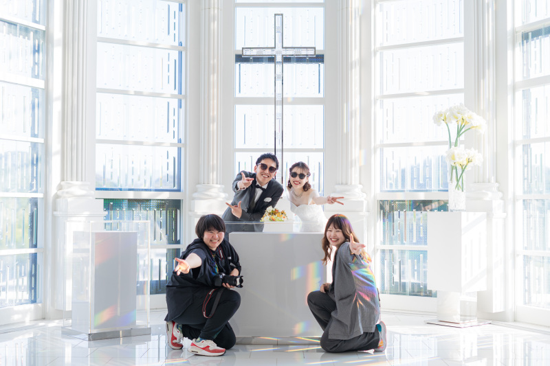 ご友人様も呼んでハッピーフォト♪