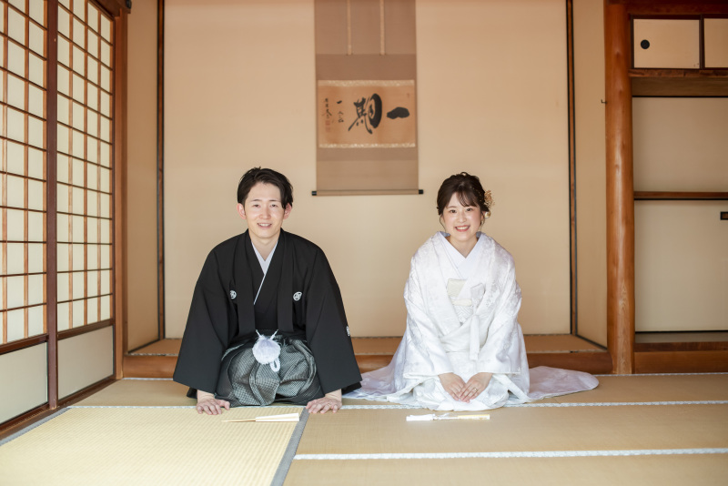 お座りショット♪