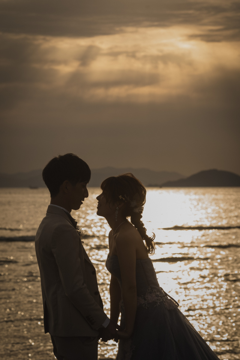 撮影のクライマックスは海ロケ♡