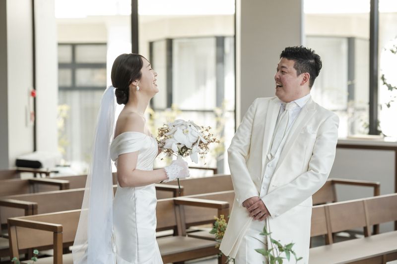 チャペルアイレットにてファーストミート