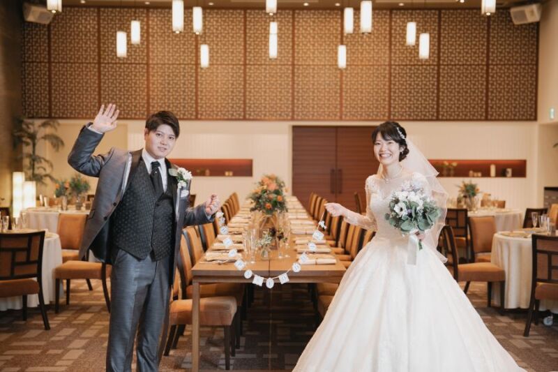 ロケ+結婚式場