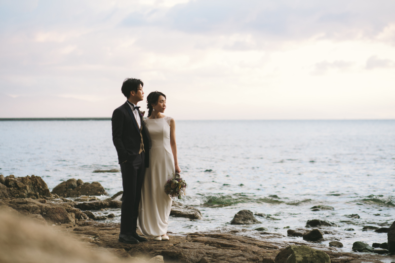 かっこいいイメージが合う2人でした