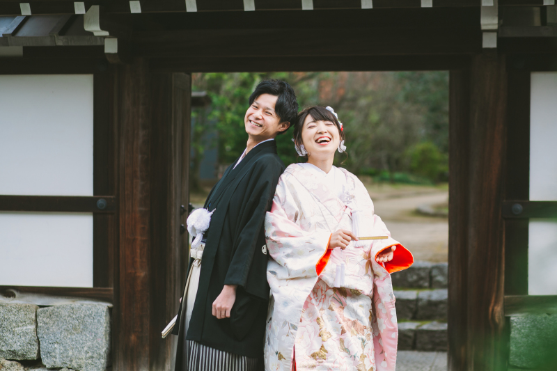 笑顔の絶えない二人でした