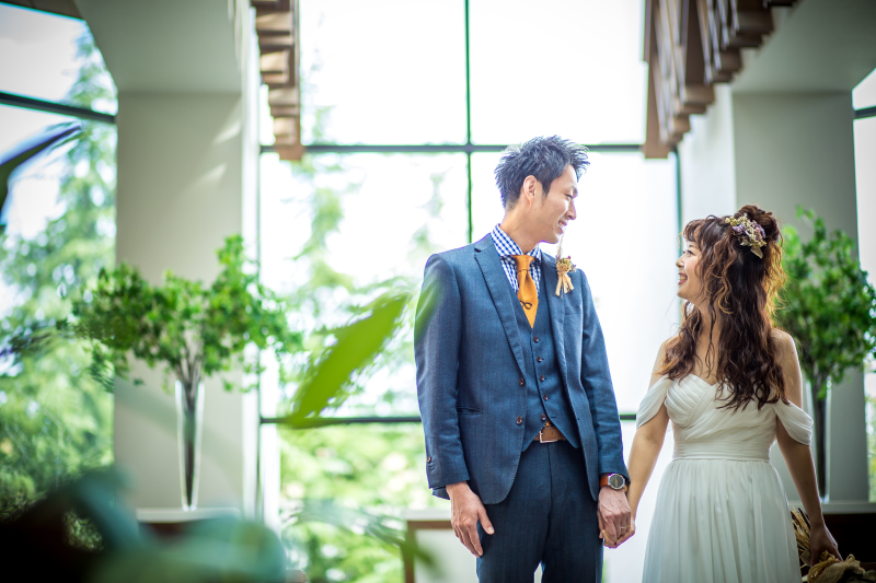 【10~12月撮影の方】リゾート感満載!樹々の教会ISLETフォト<洋装1点+新婦ヘアメイク+データ>