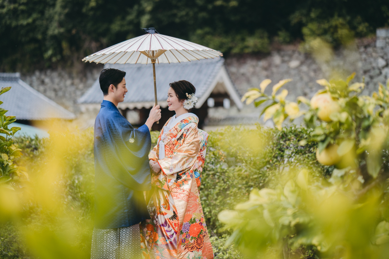二の丸庭園プラン<和装1点+ヘアメイク+全データ>