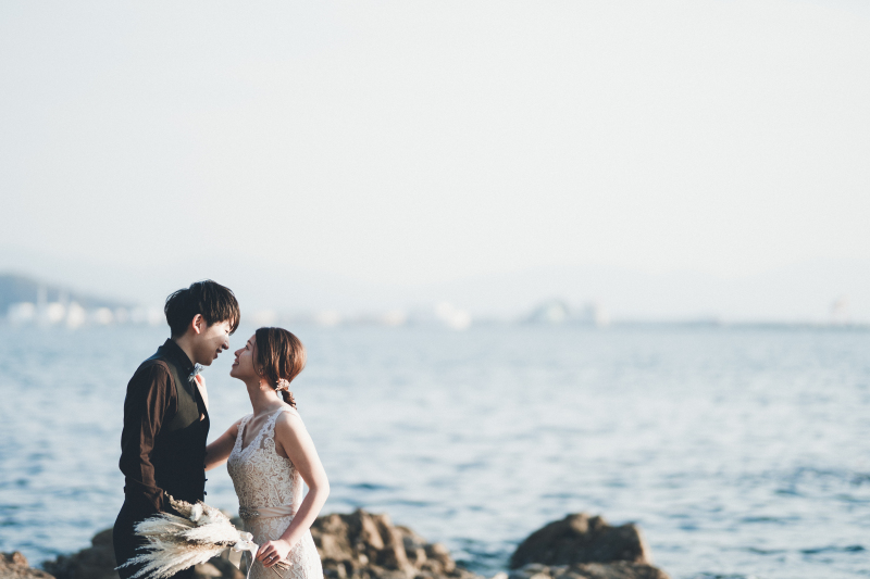 海フォト@梅津寺プラン<洋装1点+ヘアメイク+全データ>