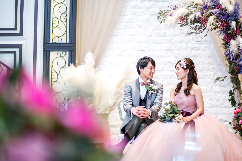 式場ロケーションフォトプラン<新郎新婦衣裳1点+ヘアメイク+全データ>