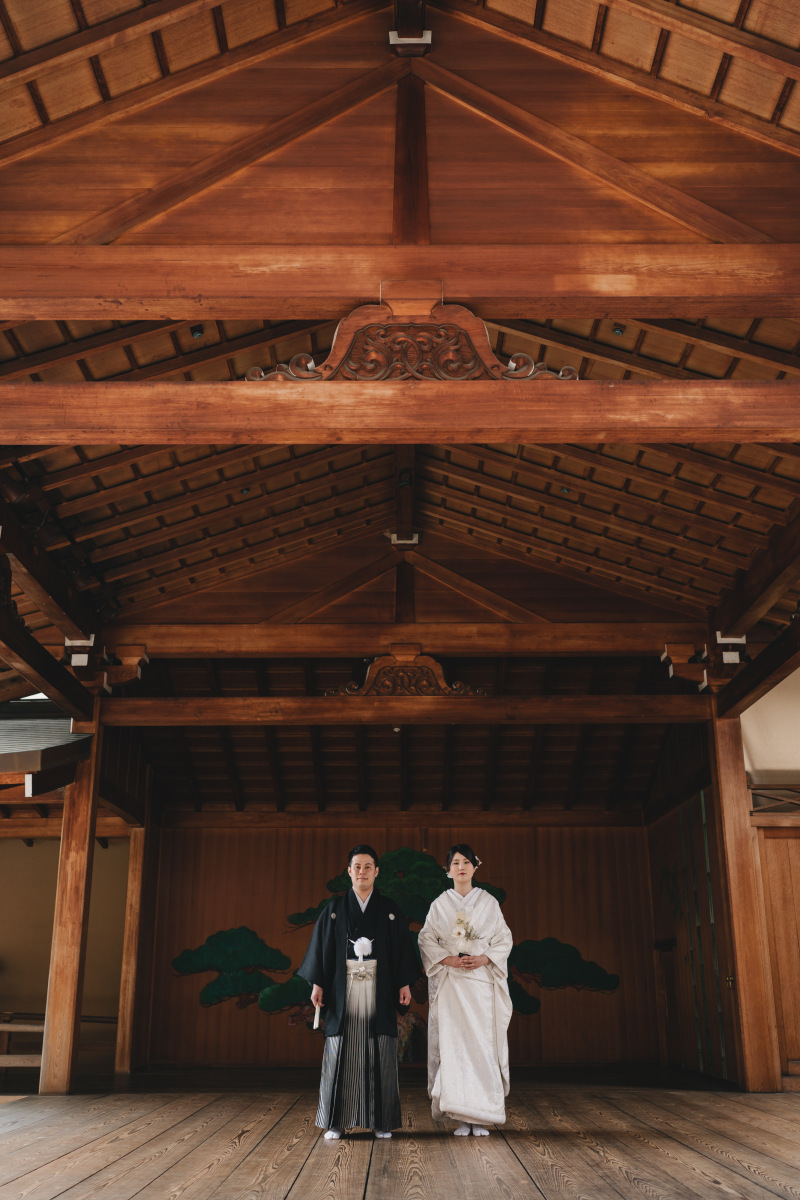 【本格和装】道後能舞台フォトプラン<和装1点+ヘアメイク+全データ>