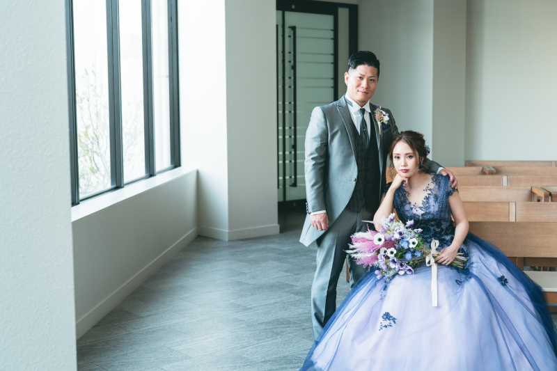 【10~12月撮影の方】リゾート感満載!樹々の教会ISLETフォト<洋装1点+新婦ヘアメイク+データ>