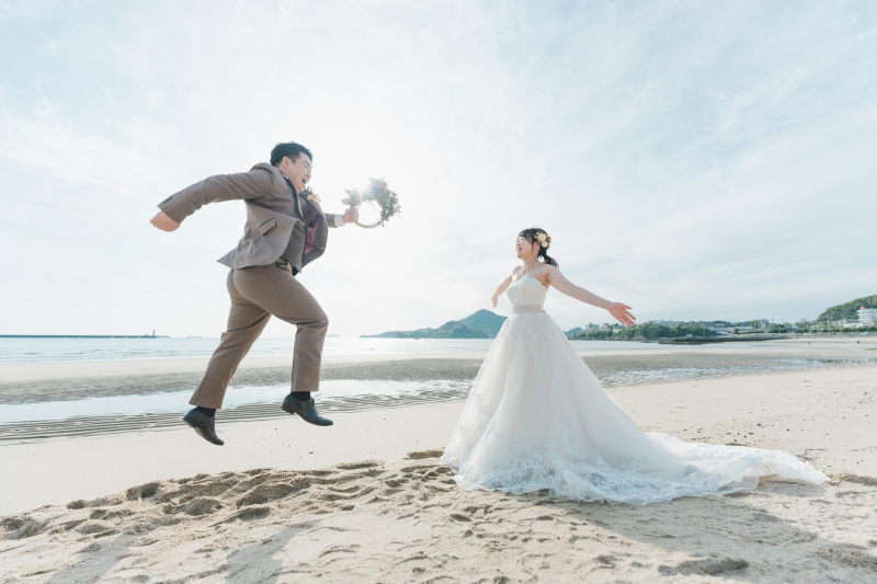 海フォト@梅津寺プラン<洋装1点+ヘアメイク+全データ>