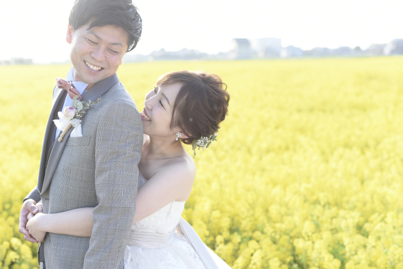 ロケーションフォトプラン(2ヵ所)<和洋各1点+ヘアメイク+全データ+10Pアルバム>