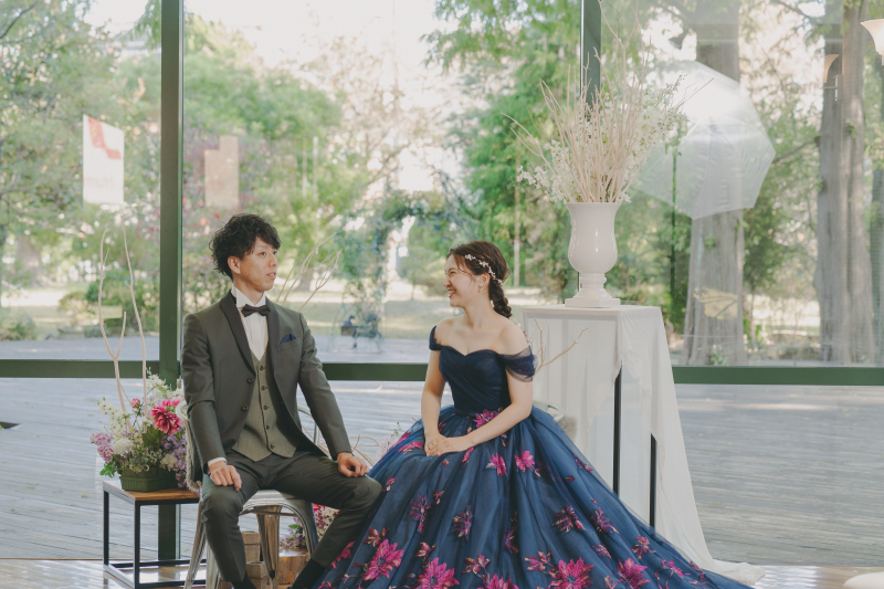 式場ロケプラン～アルベラ～＜新郎新婦衣裳1点+ヘアメイク+全データ＞