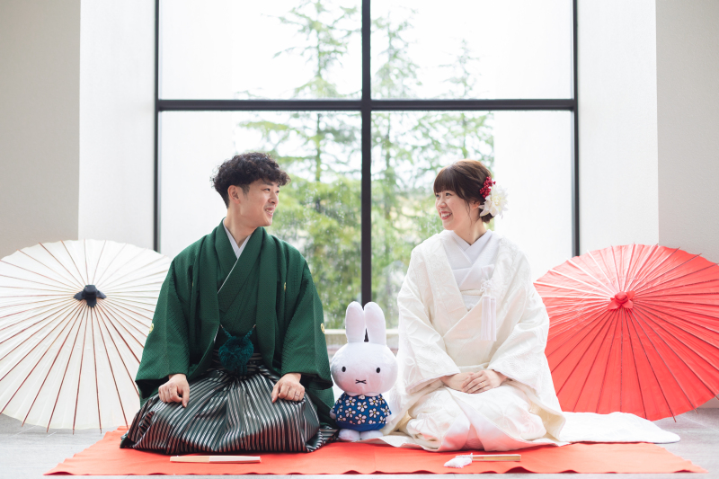 式場ロケーションフォトプラン<新郎新婦衣裳1点+ヘアメイク+全データ>