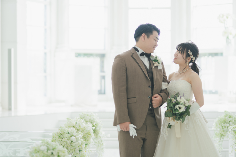 スタジオ&大聖堂撮影プラン<洋装1点+ヘアメイク+全データ>