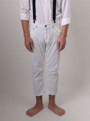 七分丈パンツ白-009-　（S～LL）