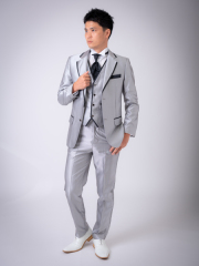 シルバータキシード-013　（M or LL）　