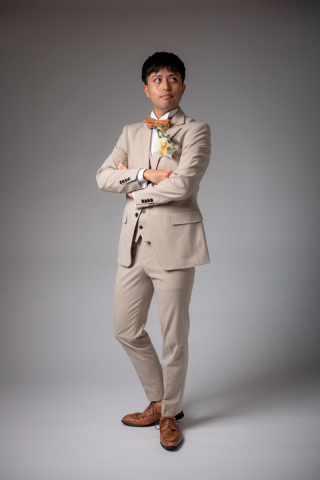 タキシード-025（ベージュ）