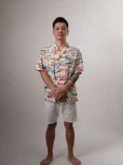 新郎セットアップかりゆし-005　（M/L）