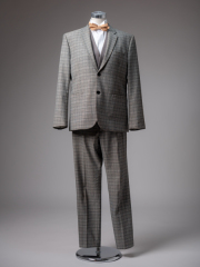 チェック柄タキシード-024　（L）
