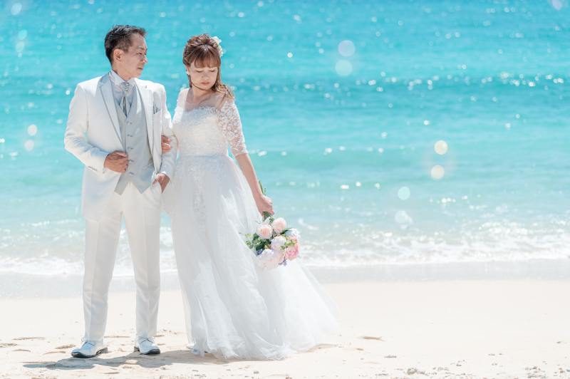 海の煌めき