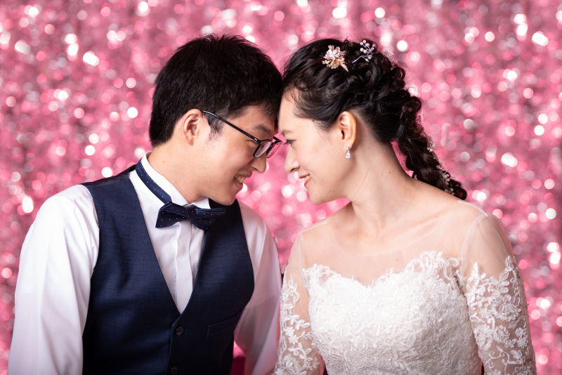 ピンクキラキラ撮影☆