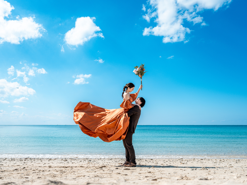 ドレスふわり抱き上げ②♡