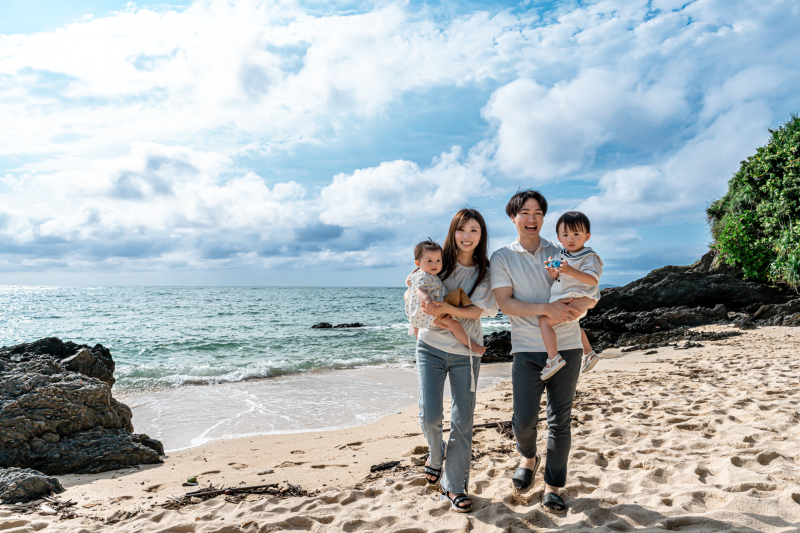 ナチュラル家族写真♡