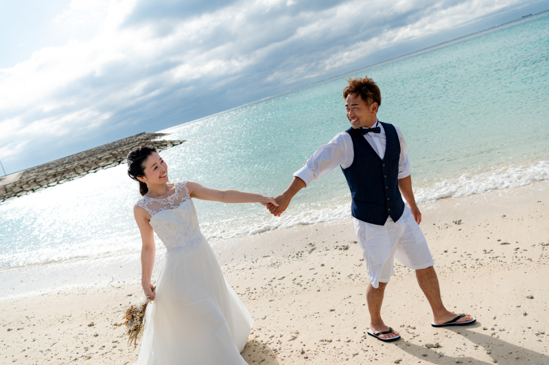 キラキラな海面と笑顔♬