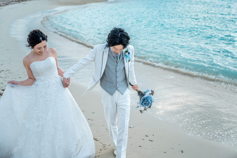 ビーチでおっとっと♡