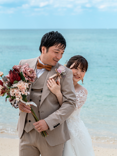 ほっこりバックハグ♡