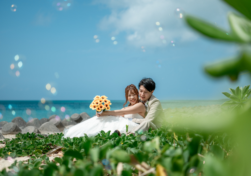 ビーチサイドのひととき