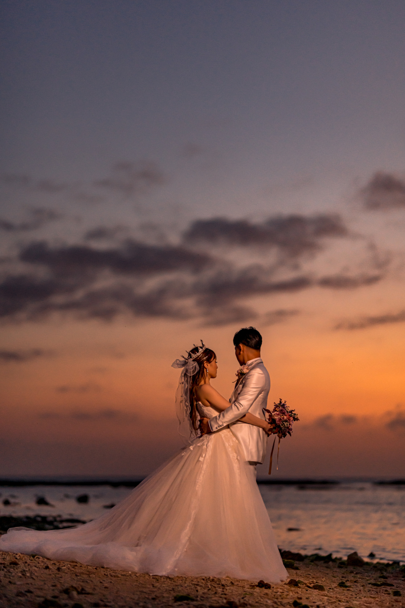 サンセット抱き合い♡