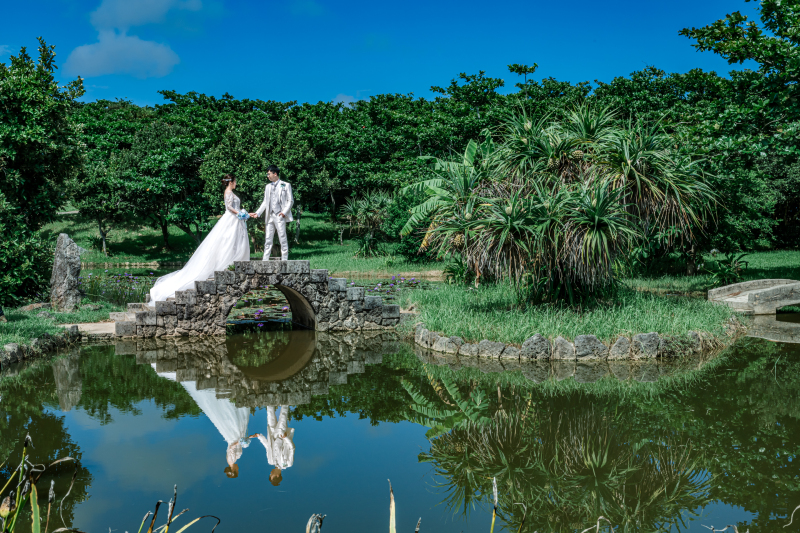 南国に包まれて