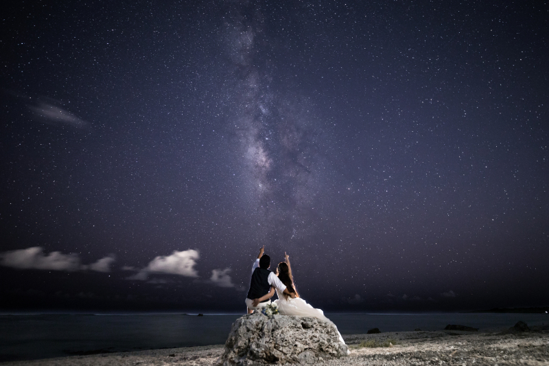 満天の星空