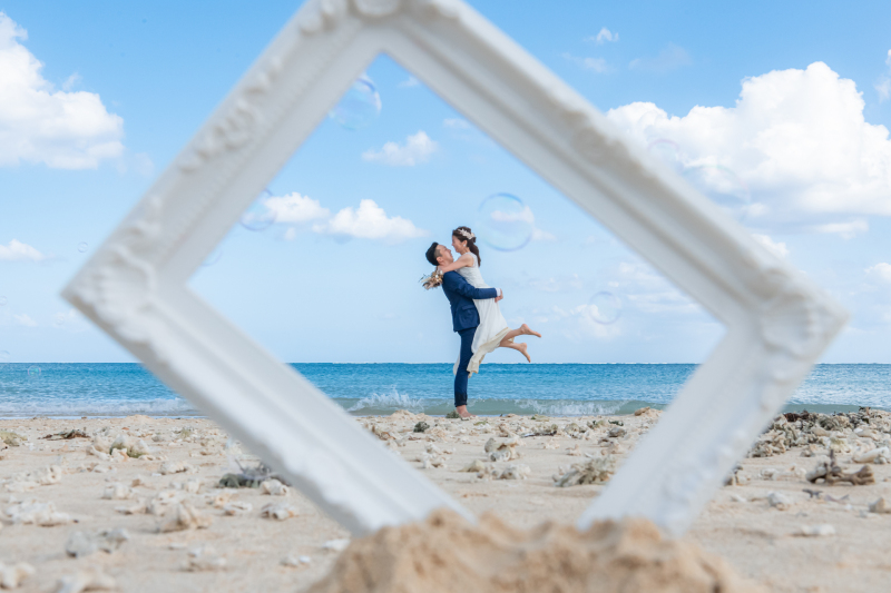 フレームイン♬