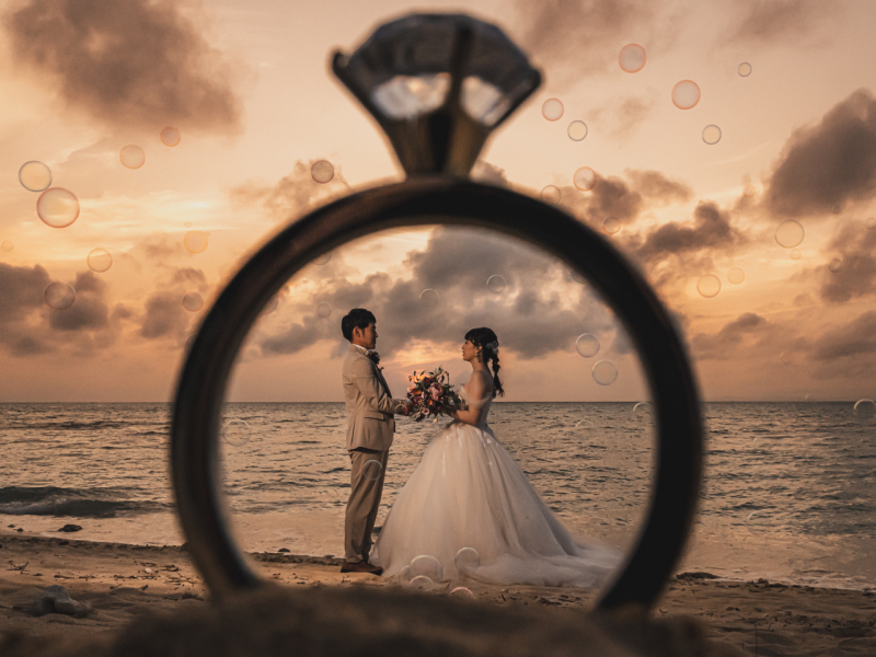 リングイン向き合い♡