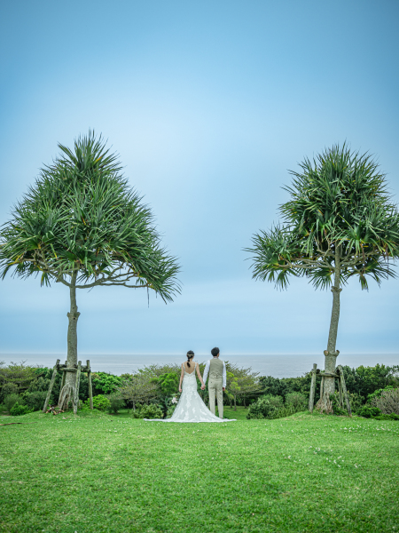 南国ビーチ後ろ姿♡