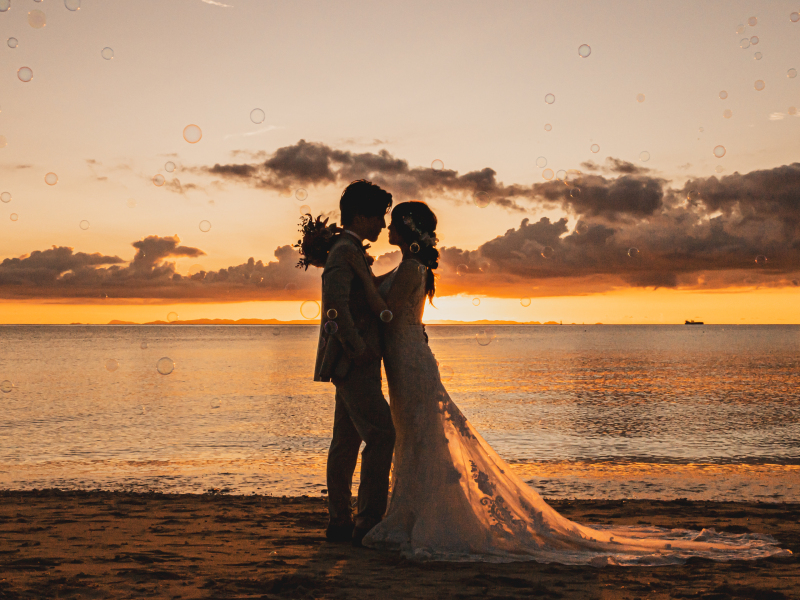 サンセット寄り添い♡