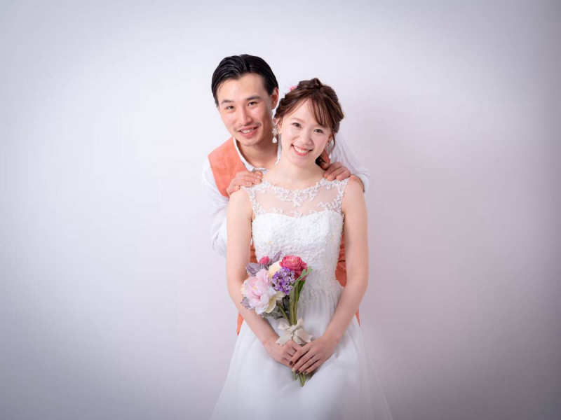 スタジオ白背景