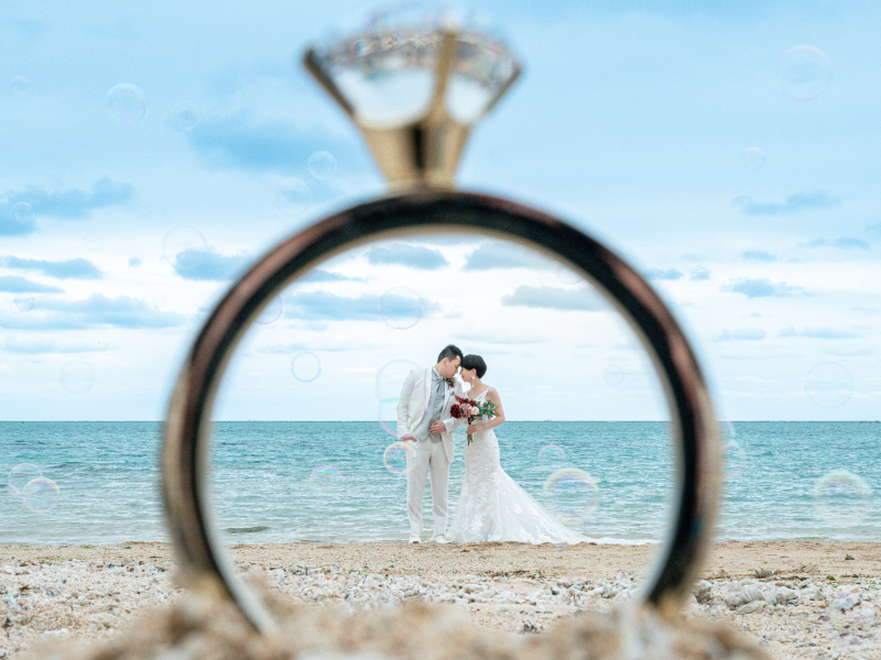 おでこ合わせリングイン♡