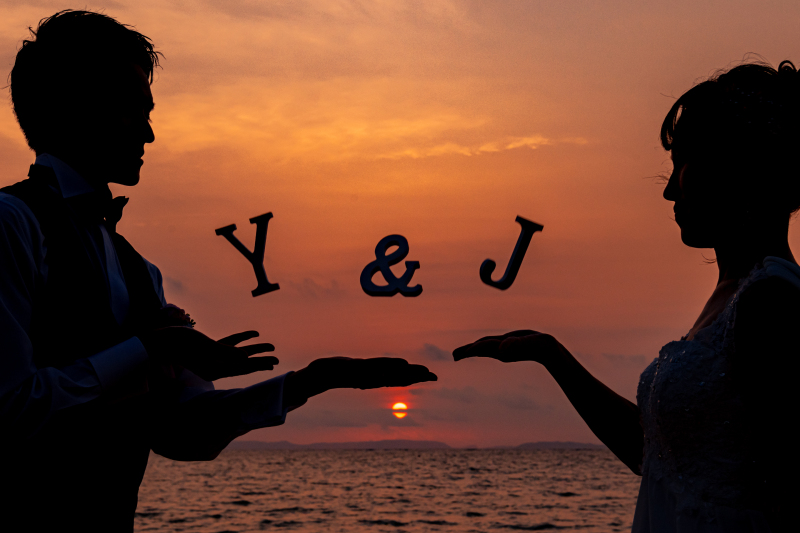 サンセットシルエット