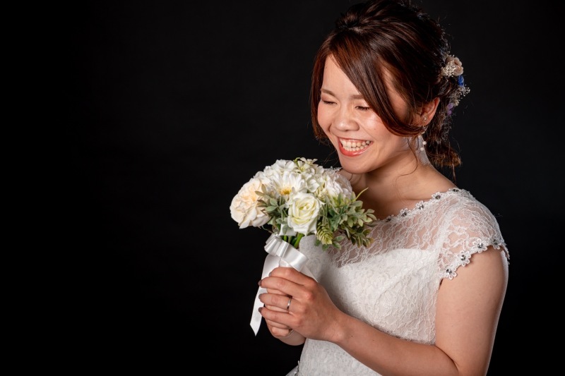 新婦様お支度完了!