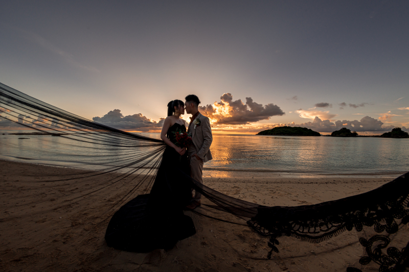 日暮れベールふわり♡