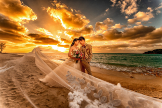 ★しっかりプラン★青いビーチ+サンセットまで撮影