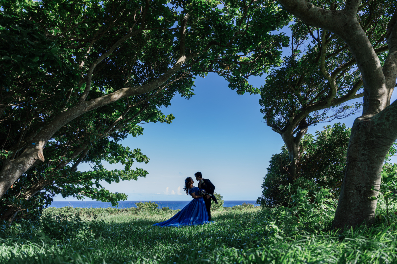 緑の中でダンス♡