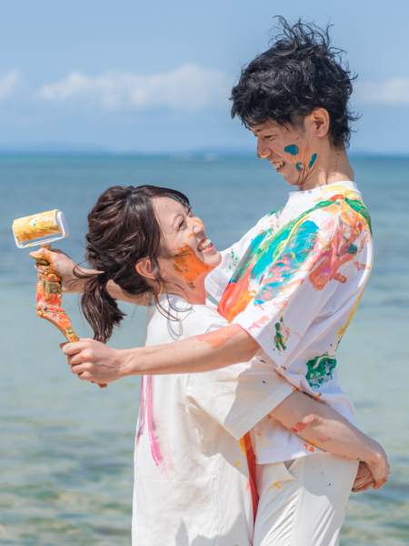 お顔にもぉ(*≧∀≦*)