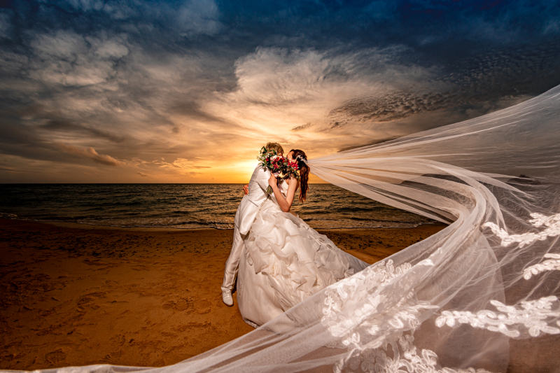 サンセットと共に